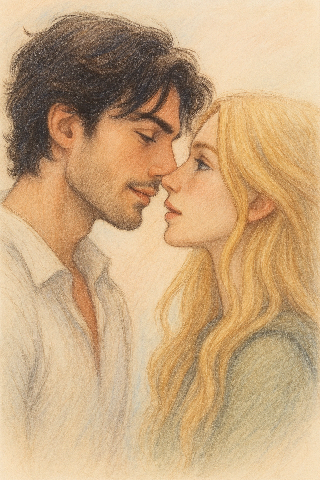 Ilustração oficial dos personagens